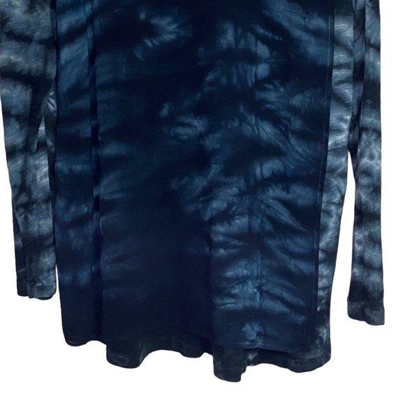 Soft Surroundings High Low Button Up Marbled Patte - Picture 8 of 10